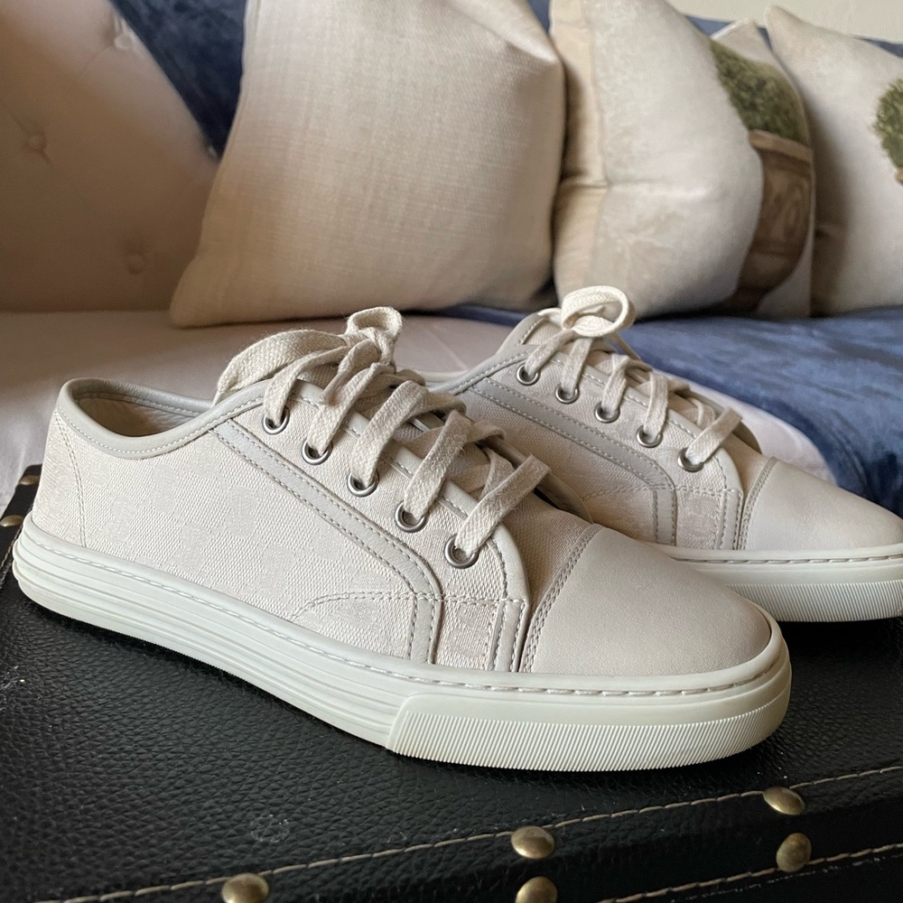 Gucci Cotton Washed Sneakers